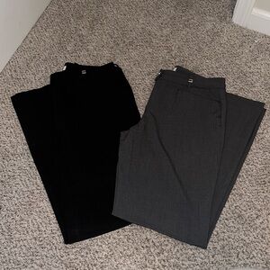 2 pair bundle of Calvin Klein women’s dress pants